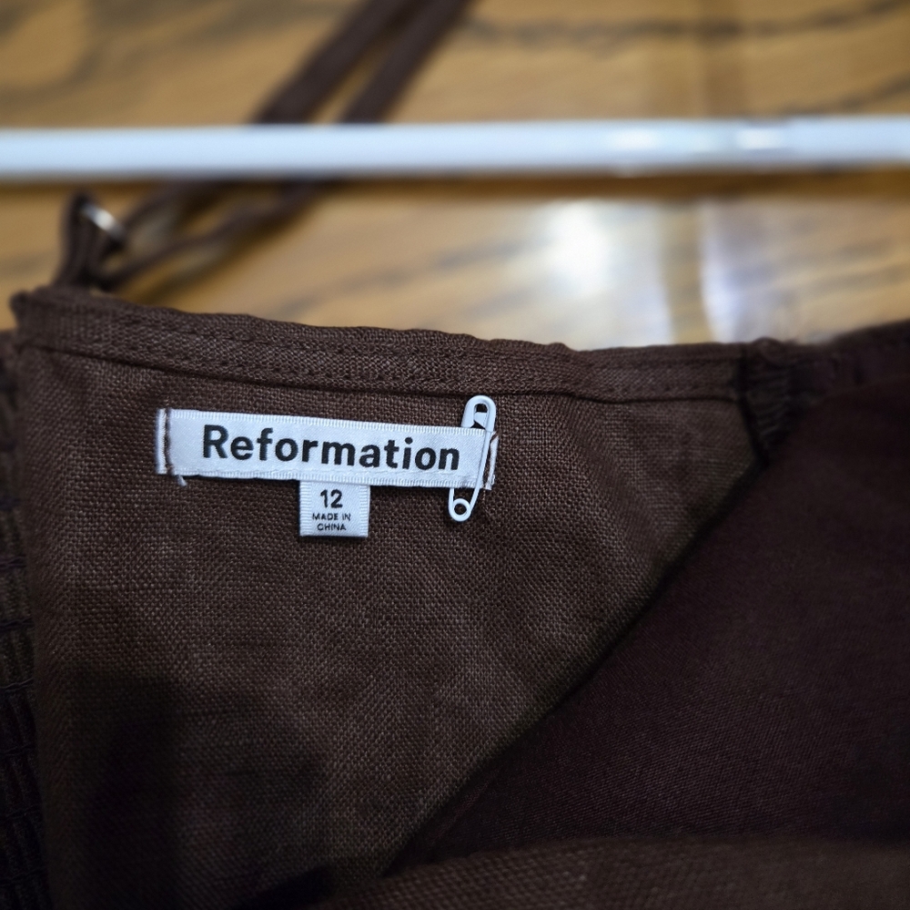 Reformation Dark Brown Camisole Top - Picture 4 of 5
